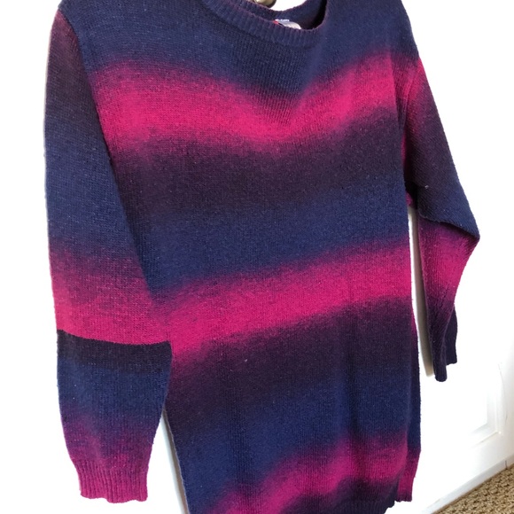 H&M ombré oversized boxy sweater tunic - Picture 2 of 4